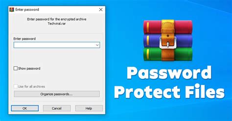 password protected rar files .